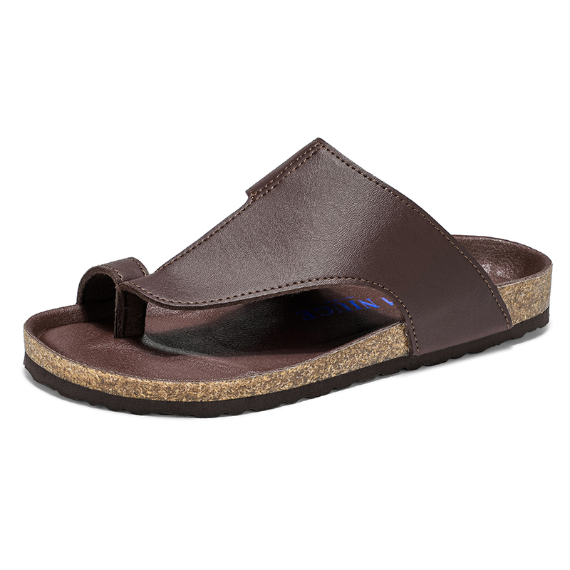 Flip Flop Leather Men - Verano más talla grande 48 49
