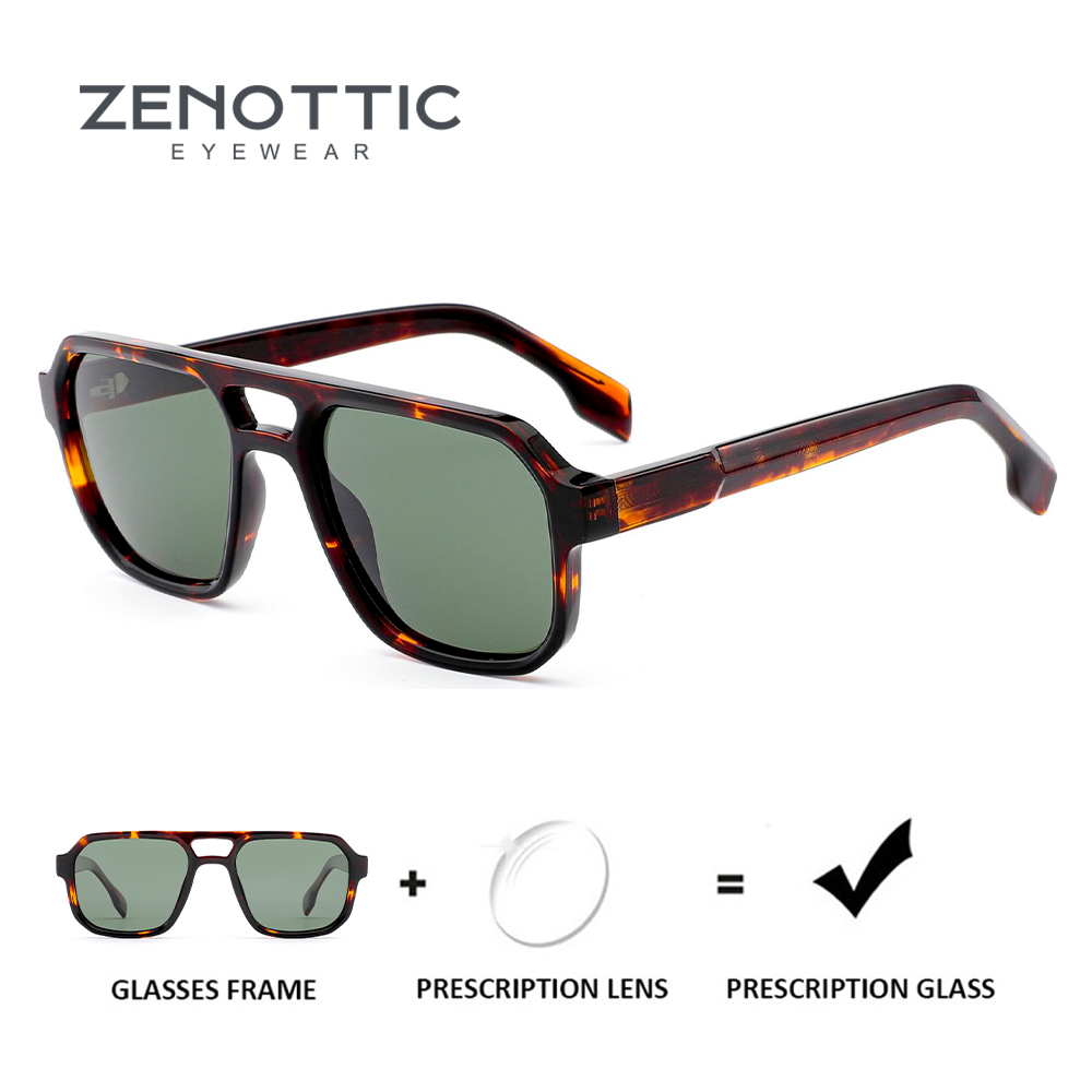 Sunglasses Aviator Polarized - ZENOTTIC elegante miopía aviador gafas de