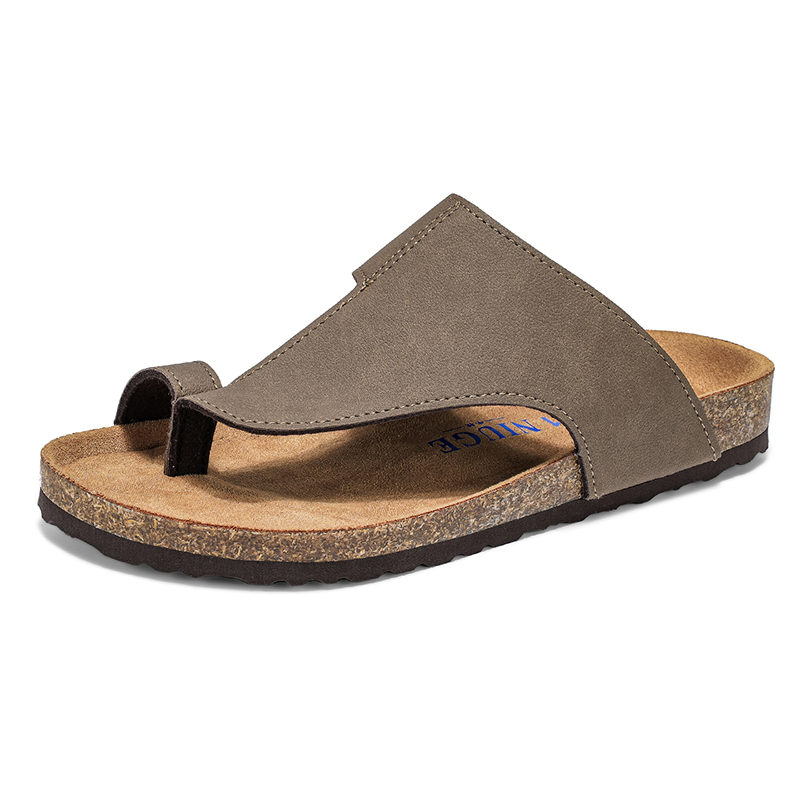 Verano más talla grande 48 49  - Flip Flop Leather Men reseña y precio