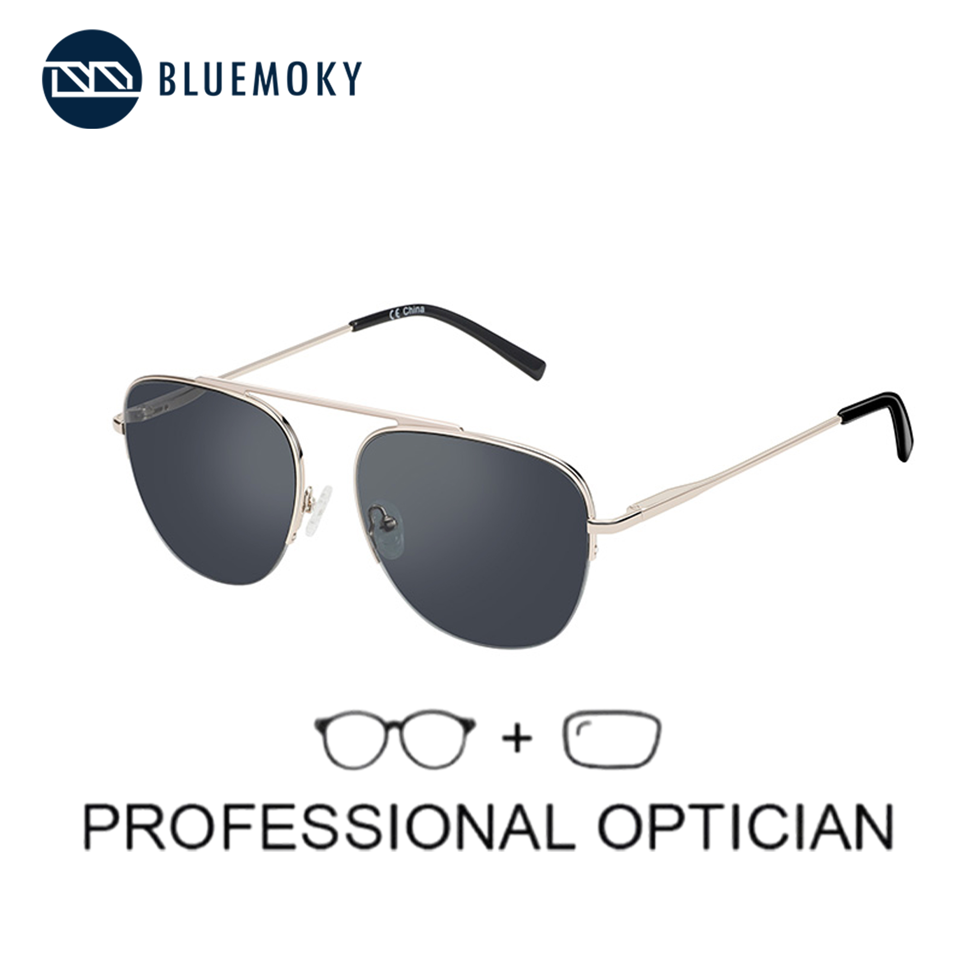 BLUEMOKY gafas de sol graduada - Sunglasses Aviator Polarized reseña y precio