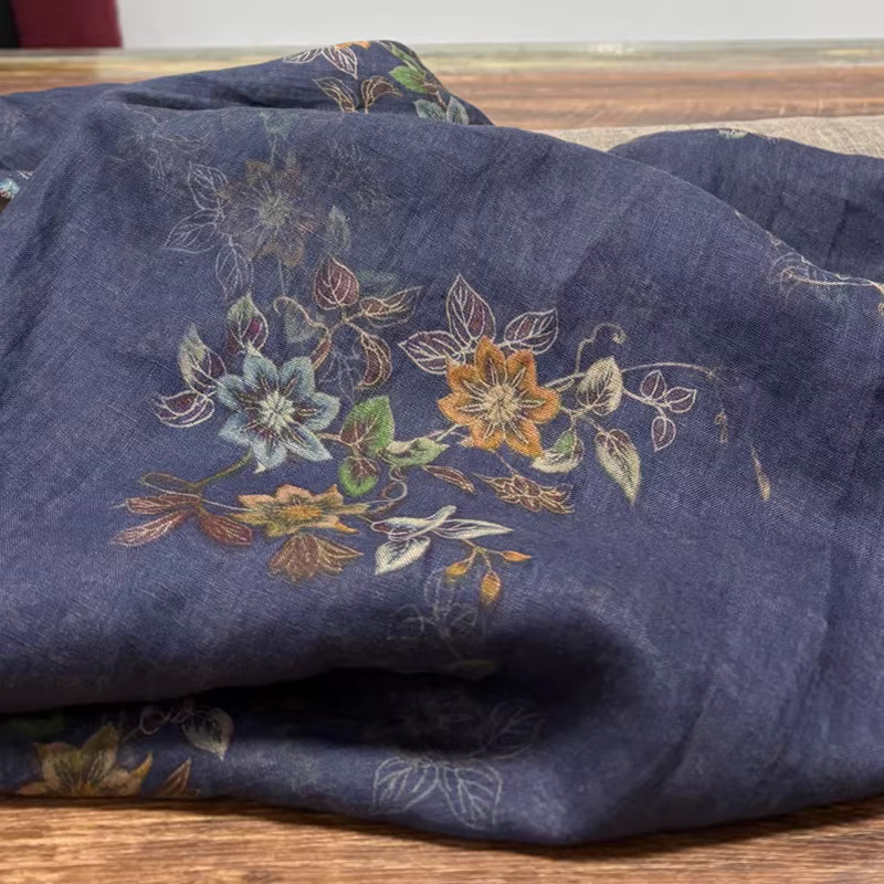 Telas de lino puro de alta gam - Linen Shirt Breathable reseña y precio