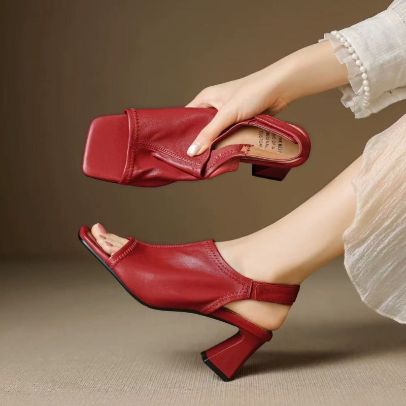 Sandalias Romanas de Tacón Alt - Casual Sandal Leather reseña y precio