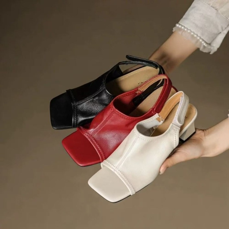 Sandalias Romanas de Tacón Alt - Casual Sandal Leather reseña y precio